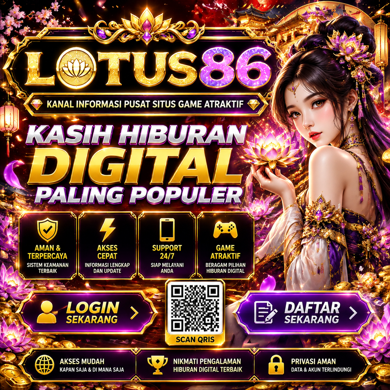 LOTUS86 #1 Kanal Informasi Pusat Situs Game Atraktif Kasih Hiburan Digital Paling Populer